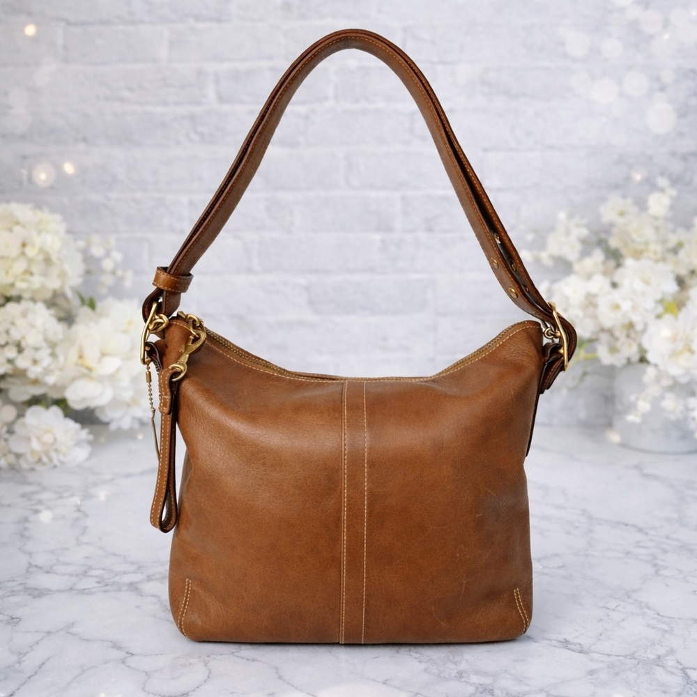 Coach Vintage Legacy Slim Duffle Shoulder Bag- โ03 - British Tan #9326